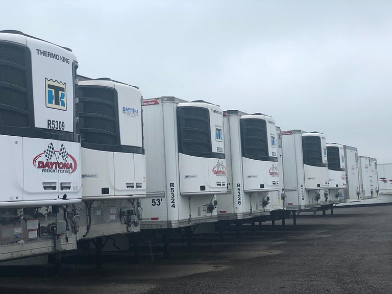 Temperature Controlled Trailer Daytona Freight Systems